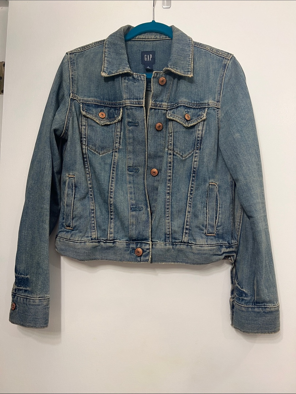 GAP Women's Blue Denim Jacket